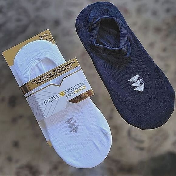 NWT Powersox No-Show Liners 3-Pack minus one pair - Picture 2 of 6